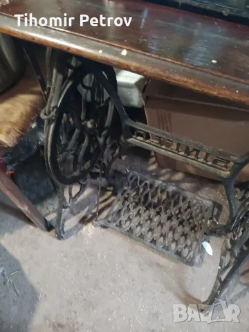 Шевна машина Сингер.Без металната част е., снимка 2 - Антикварни и старинни предмети - 48255941