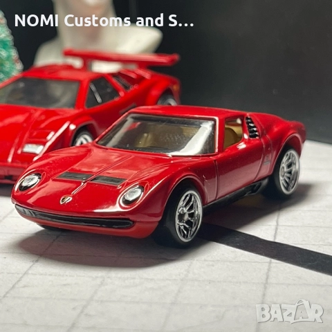 Hot Wheels Lamborghini Countach & Miura SV, снимка 13 - Коли, камиони, мотори, писти - 52968744