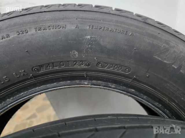 4бр летни гуми 185/65/15 BRIDGESTONE L05043 , снимка 7 - Гуми и джанти - 53643491