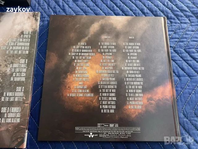 Бокс сет на Sabaton The Last Stand, снимка 2 - CD дискове - 55779398
