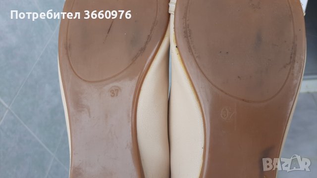 Дамски обувки, тип пантофка, цвят пудра, снимка 7 - Пантофи - 41528819