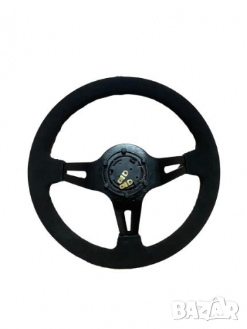 Спортен волан Дрифт АЛКАНТАРА черен универсален 340мм, снимка 3 - Аксесоари и консумативи - 36368016