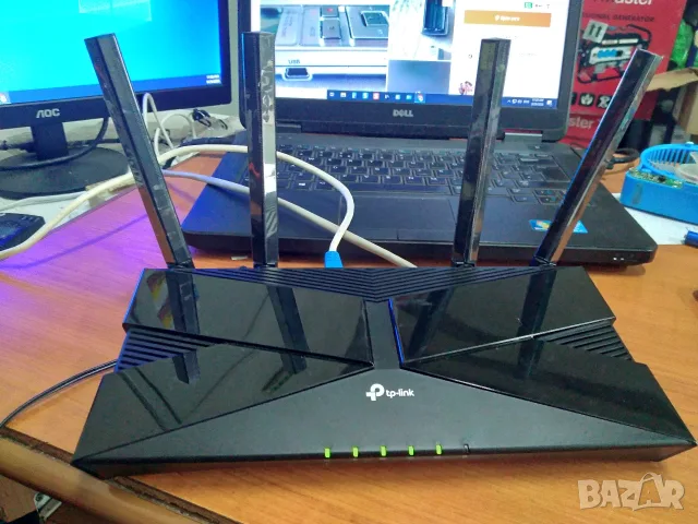 Рутер TP-LINK EX220 AX1800, снимка 11 - Рутери - 54214401