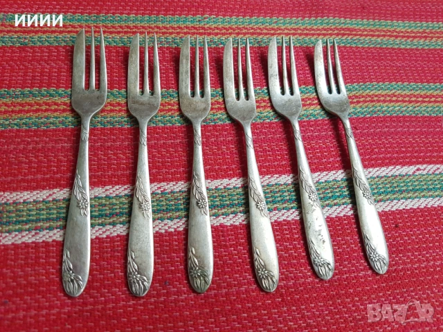 Посребрени прибори вилици 