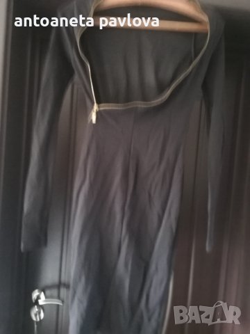 Черна рокля за повод, снимка 3 - Рокли - 44192037