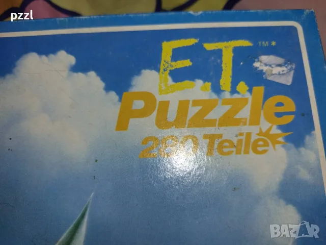 Пъзел "Извънземното E.T. ” Schmidt 1982г. 280 части , снимка 8 - Пъзели - 56077349