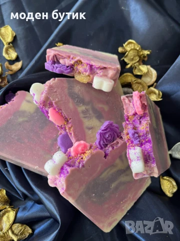 Натурален сапун ”Тамян и Смирна” - Арт сапун с козе мляко и благороден аромат, снимка 5 - Козметика за тяло - 51063945