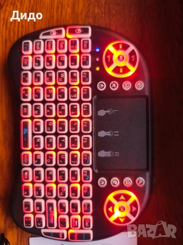 Безжична мини клавиатура , снимка 3 - Клавиатури и мишки - 53608821