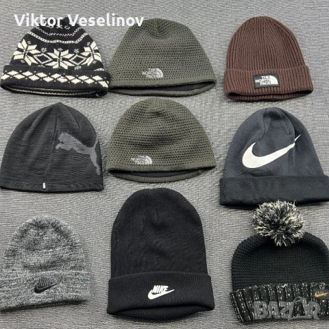 Оригинални Шапки Nike The North Face Puma Tommy Hilfiger Зимни Beanie Adidas One Size