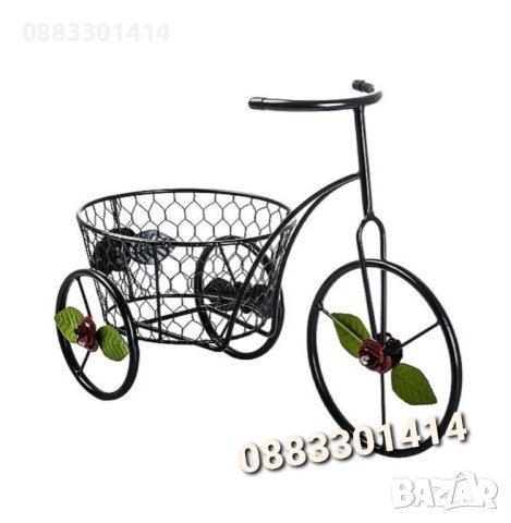 Декоративно градинско колело саксия, Цветарник