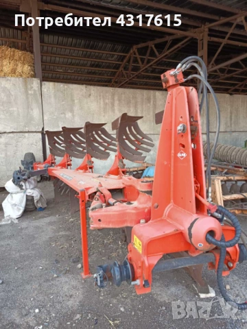 обръщателен плуг KUHN, снимка 6 - Селскостопанска техника - 53730789