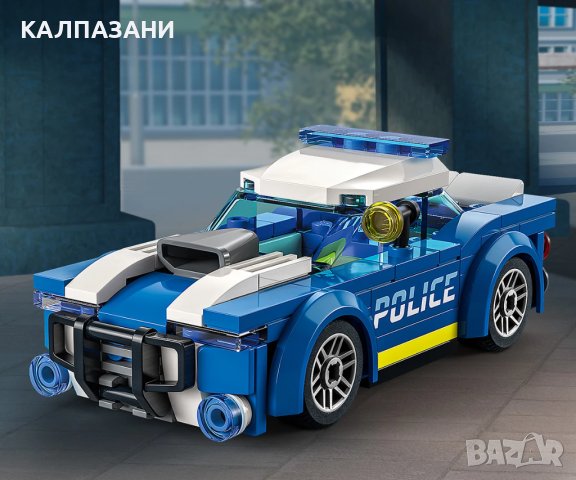 LEGO® City Police 60312 - Полицейска кола, снимка 9 - Конструктори - 40586056