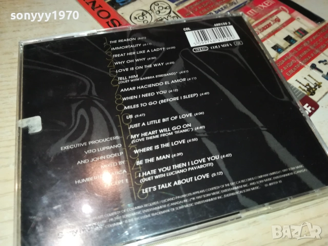 CELINE DION CD 0612250752, снимка 15 - CD дискове - 52668146