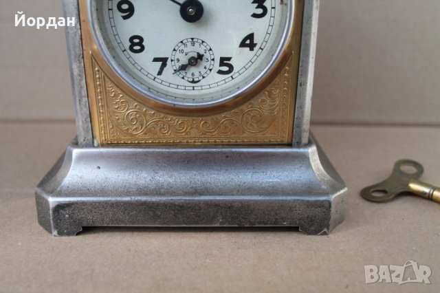Немски часовник ''Жокер'' с латерна, снимка 4 - Антикварни и старинни предмети - 41552026