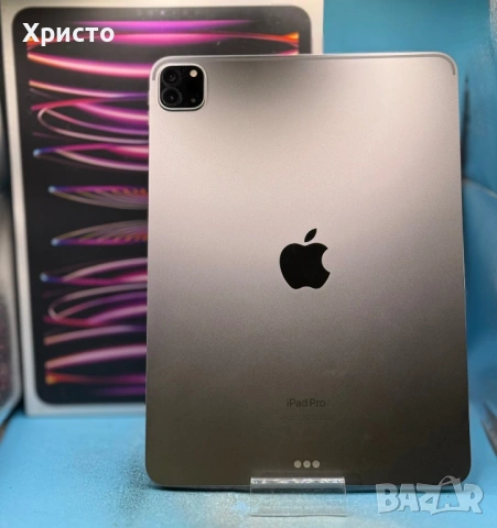 Таблет Apple iPad Pro 11-inch (2022) Wi-Fi 256GB, Space Gray, снимка 4 - Таблети - 53755096