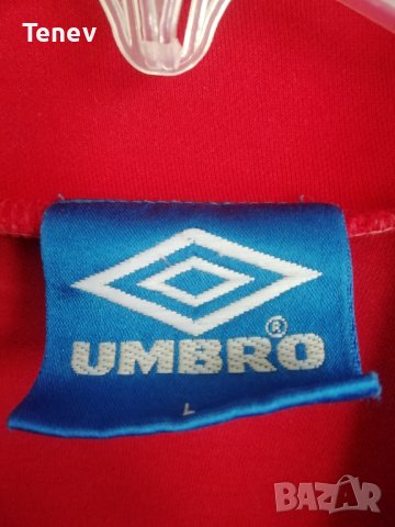 Umbro Vintage Retro оригинално горнище от 90те , снимка 3 - Спортни дрехи, екипи - 39607968