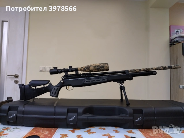 Въздушна пушка PCP Hatsan BT 65 Carnivore 9mm, снимка 3 - Въздушно оръжие - 53327662