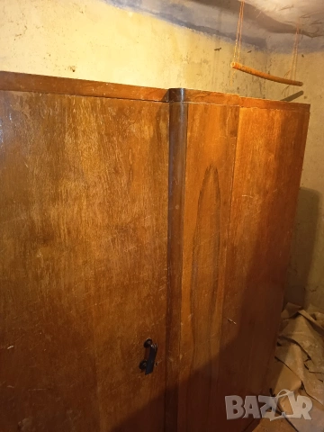Ретро двукрилен гардероб, снимка 5 - Гардероби - 53478225