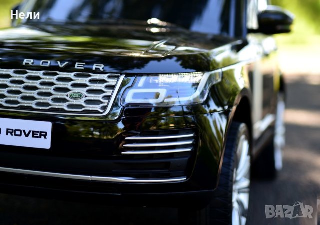 Акумулаторен Двуместен джип Лицензиран  Range Rover 4X4,12V батерия, C  MP4, с меки гуми с 2 Кожена , снимка 3 - Детски велосипеди, триколки и коли - 41606791