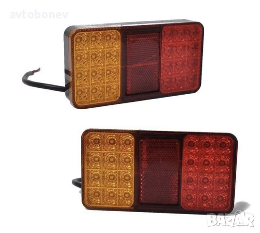 LED стопове за ремарке/платформа 12V-06