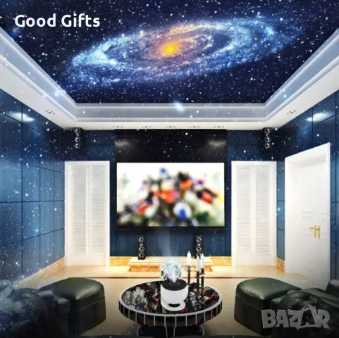 Звезден прожектор Galaxy с 12 режима на проекция, снимка 4 - Други - 50210026