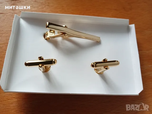 Бутонели за риза с игла за вратовръзка, снимка 3 - Други - 54748508