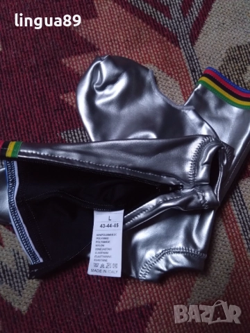 Nike Dartex Протектори за обувки (Champion Band – Сребрист) – Large, снимка 4 - Спортна екипировка - 52595206