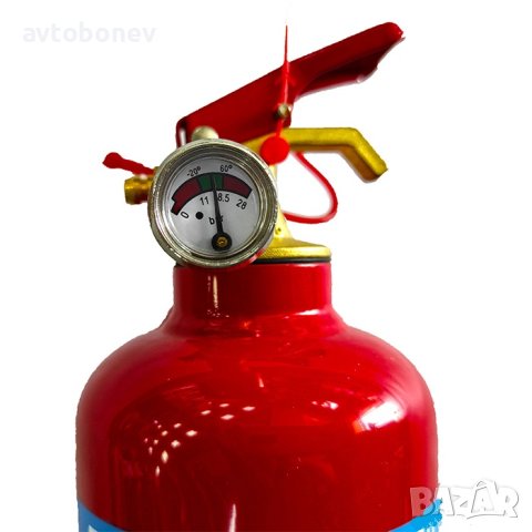Прахов пожарогасител с манометър MFZL1TG 1КГ, снимка 2 - Аксесоари и консумативи - 41737462
