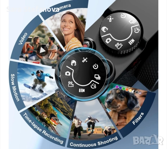 Дигитал Камера 5К, снимка 2 - Фотоапарати - 53444095