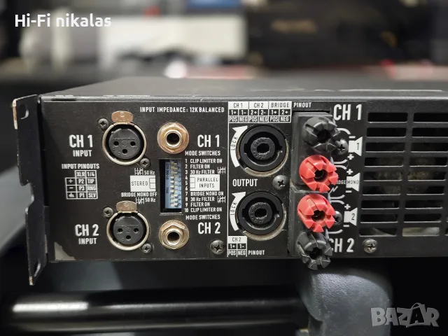 професионално крайно стъпало усилвател QSC PLX 1202, снимка 6 - Ресийвъри, усилватели, смесителни пултове - 56038794