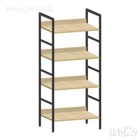 Етажерка от олекотена стомана и ПДЧ