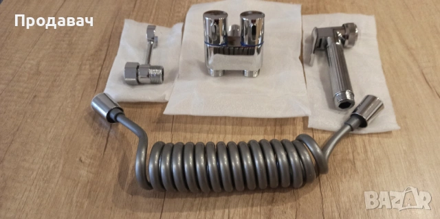 Хигиенен душ за тоалетна/биде - 3 ЦВЯТА, снимка 3 - Душове - 53494638