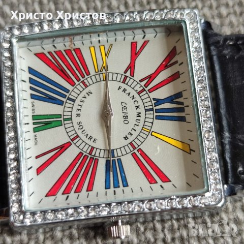 Дамски луксозен часовник Franck Muller Leibo Master Square , снимка 2 - Дамски - 41513368