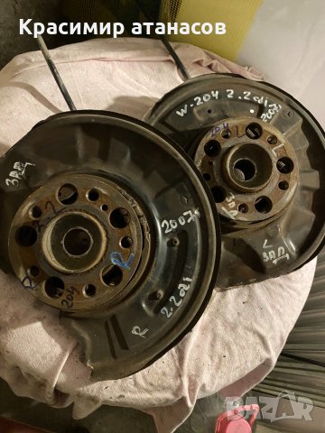 Шенкел главина заден десен и ляв за Мерцедес ц-класа w204.2.2cdi.2007г