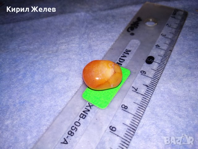 ЮВЕЛИРНО ШЛИФОВАН ПОЛУСКЪПОЦЕНЕН КАМЪК КАРНЕОЛ за ВГРАЖДАНЕ в ПРЪСТЕН БИЖУ 37013, снимка 5 - Антикварни и старинни предмети - 39934548