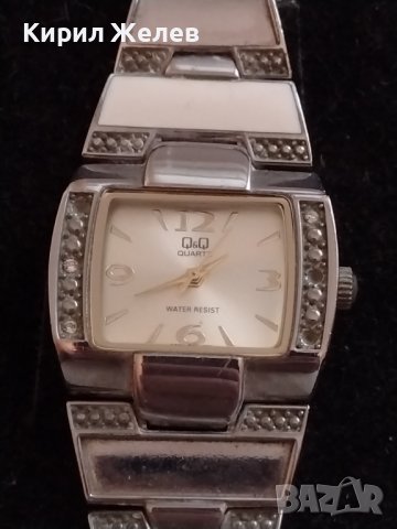 Q/Q QUARTZ WATER RESISTANT 3 BAR МАРКОВ ДАМСКИ ЧАСОВНИК МНОГО КРАСИВ 33205