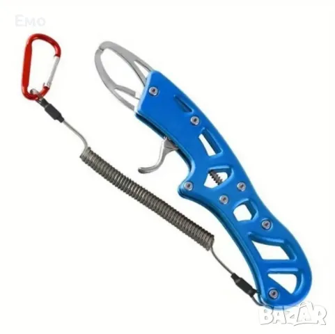 Метален грипер за риболов на хищни риби - Здрав карабинер за закачване на вашата екипировка, снимка 5 - Екипировка - 47844314