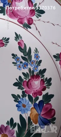 Унгарска,порцеланова купа-ръчно рисувана, снимка 9 - Декорация за дома - 48941635