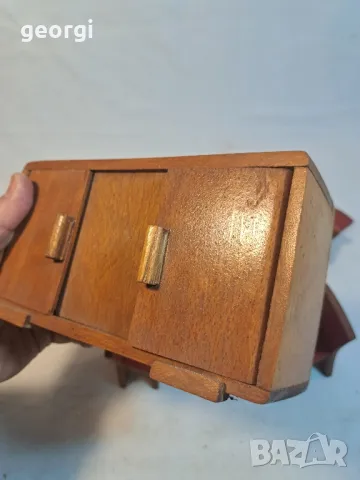 стари дървени играчки мебели    16/4, снимка 9 - Антикварни и старинни предмети - 48987321