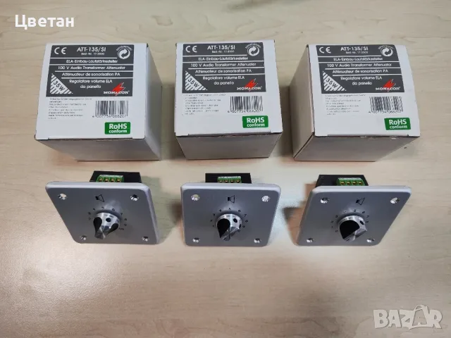  Атенюатор-делител Monacor ATT-135