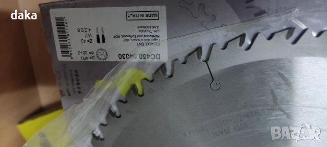 Циркулярен диск за дърво ф450мм , снимка 3 - Други машини и части - 53385803
