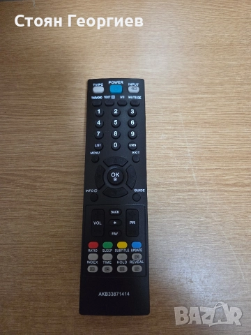 дистанционно управление LG AKB33871414, снимка 2 - Дистанционни - 52673240