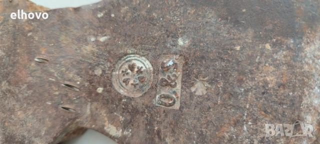 Стара брадва#71, снимка 9 - Антикварни и старинни предмети - 52570501