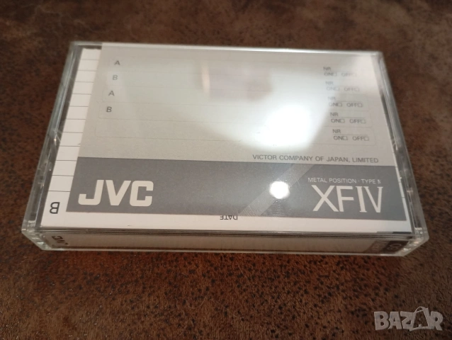 JVC XFIV 60 Метална аудио касета, снимка 2 - Аудио касети - 53850713