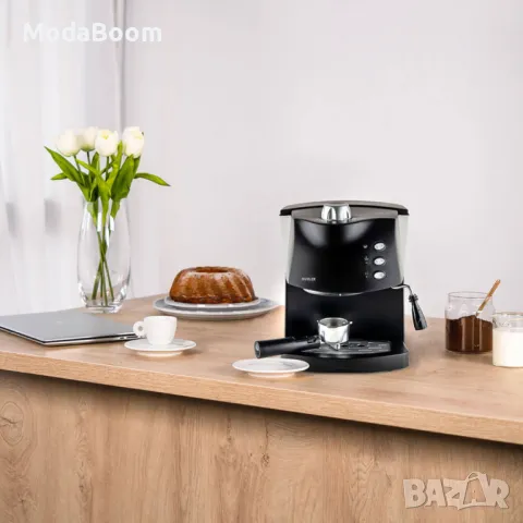 Промоция еспресо машина Muhler MCM-1583 с фрапе миксер Muhler FMX100P ! ПРОМОЦИЯТА ВАЖИ ДО КРАЯ НА Д, снимка 6 - Кафемашини - 48224709