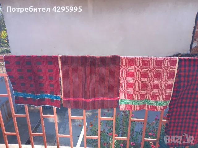 Одеяла, китеници, килими, тъкани възглавници, старинна гривна, снимка 4 - Олекотени завивки и одеяла - 49138798