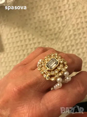 Дамски прьстен размер 6 нов