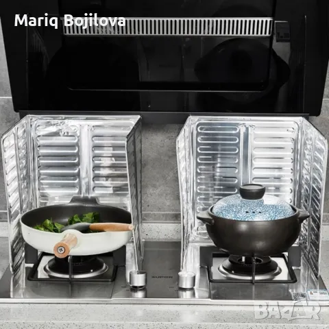 Кухненска преграда алуминиево фолио против пръски, снимка 1