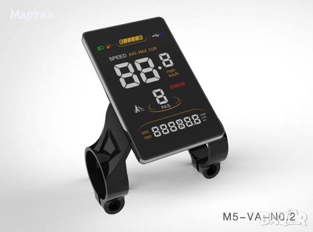 LCD Дисплей цветен SW-M58 за контролер скутер велосипед триколка