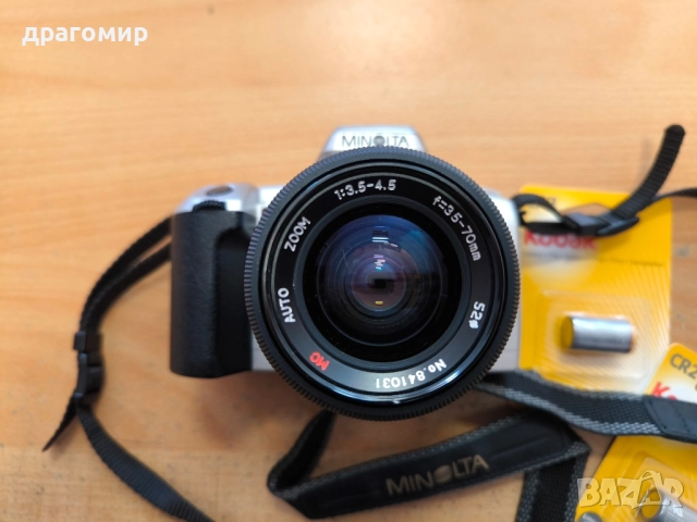 MINOLTA DINAX 404 si, снимка 2 - Фотоапарати - 52154660